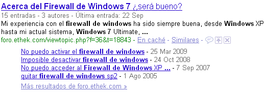 Firewall de Windows