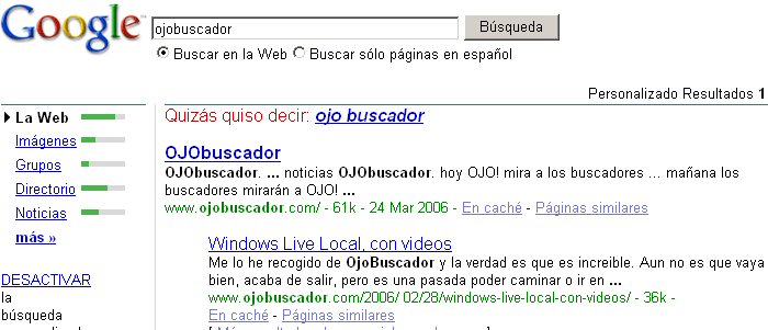 Nuevo Google