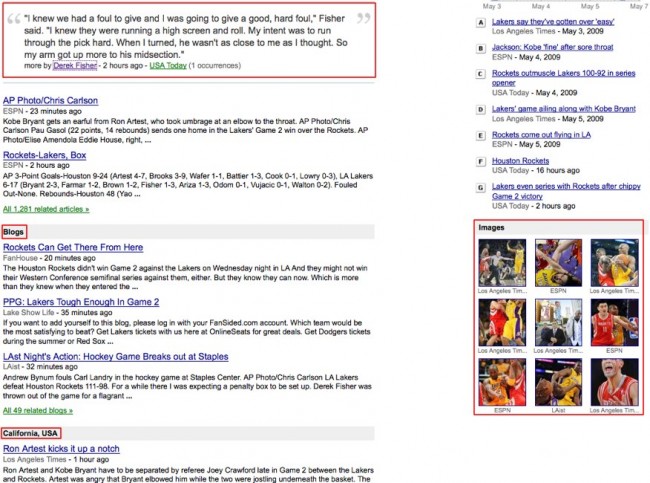 LA Lakers en Google News